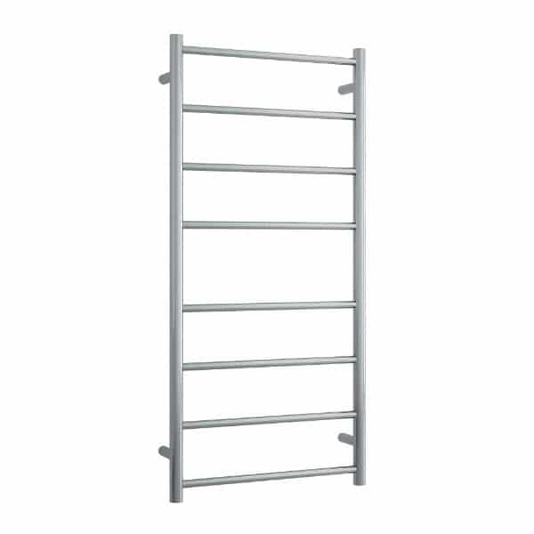 Thermorail Straight/Round 530X1120X122Mm 80Watts 8 Bars - Brushed