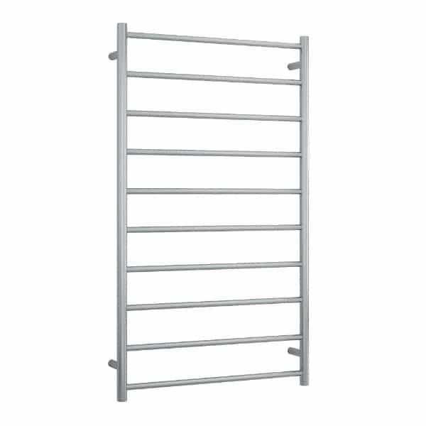 Thermorail Straight/Round 700X1200X122Mm 128Watts 10 Bars - Brushed