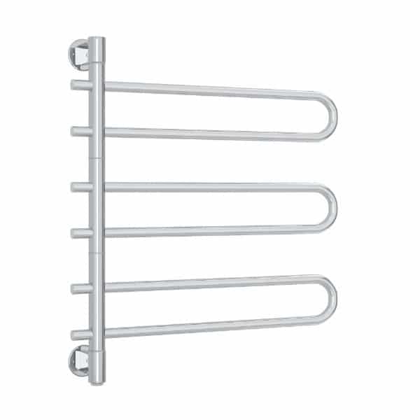 Thermorail Swivel, Straight/Round 675X740X99Mm 77Watts 6Bars