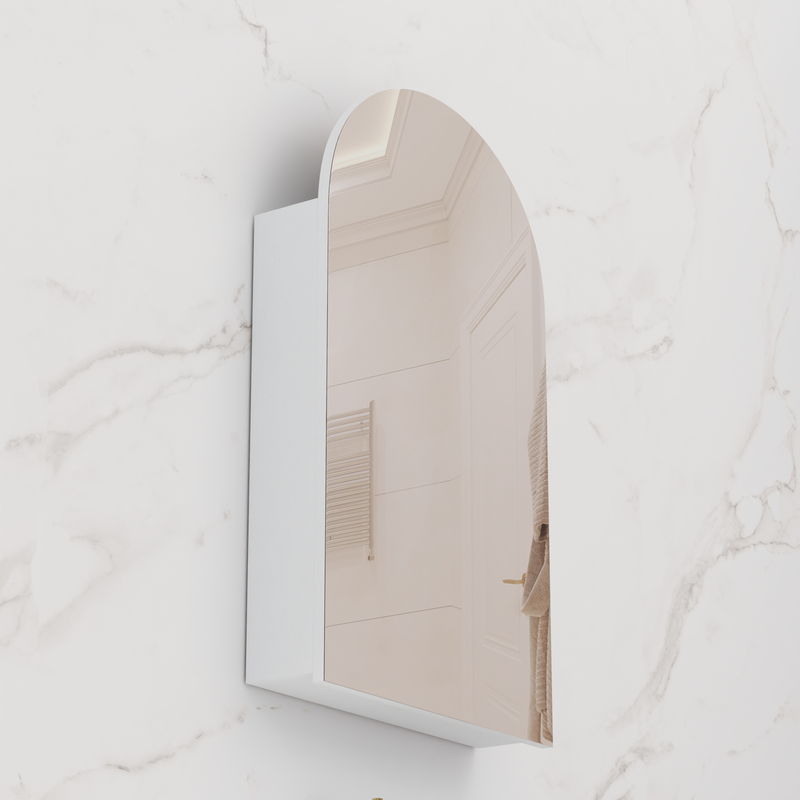Arka Shaving Cabinet - Matte White - 500