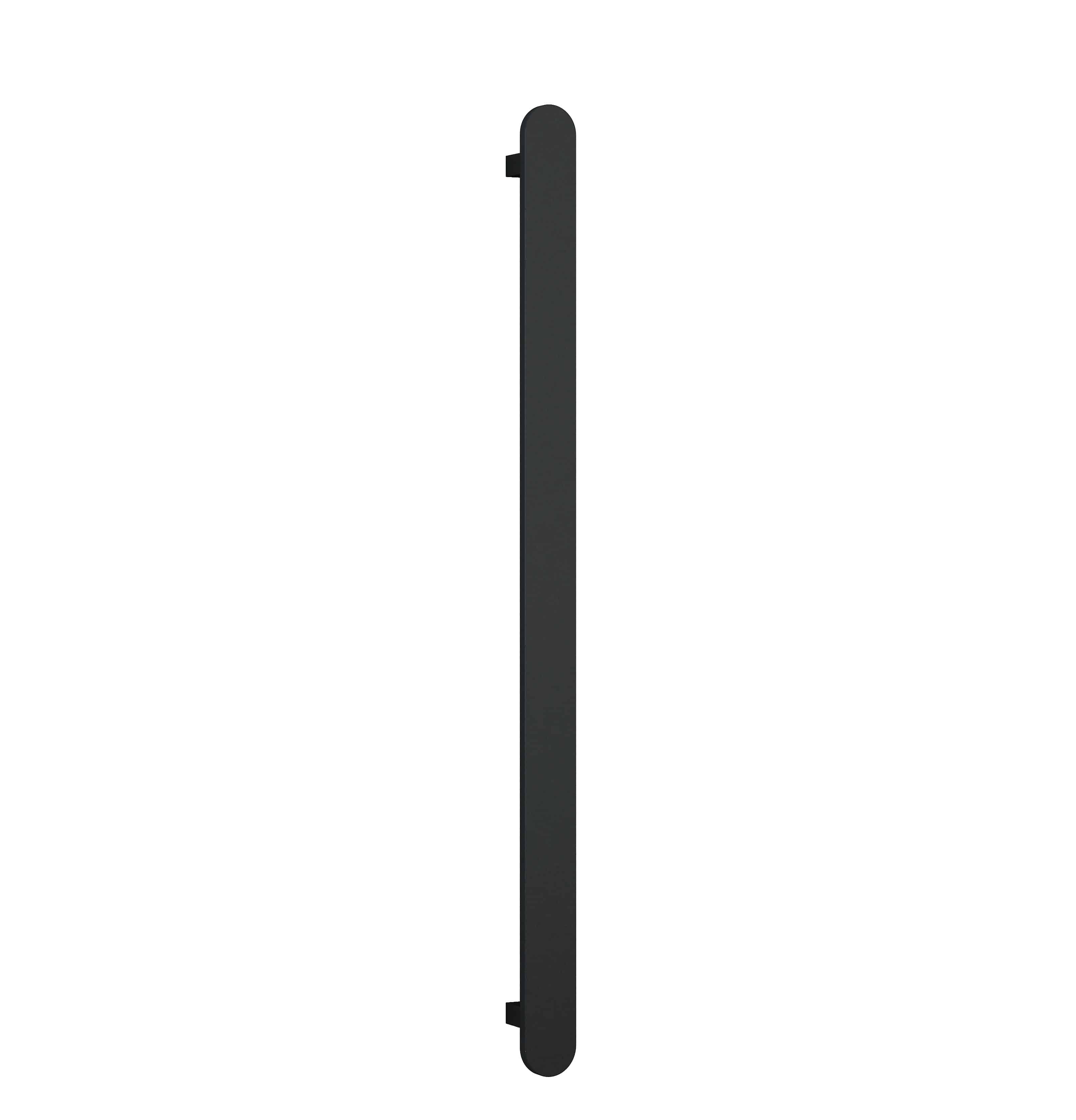 Thermorail Flat/Pill 12Volt Vertical Bar 900X50X50Mm 25Watts - Matt Black