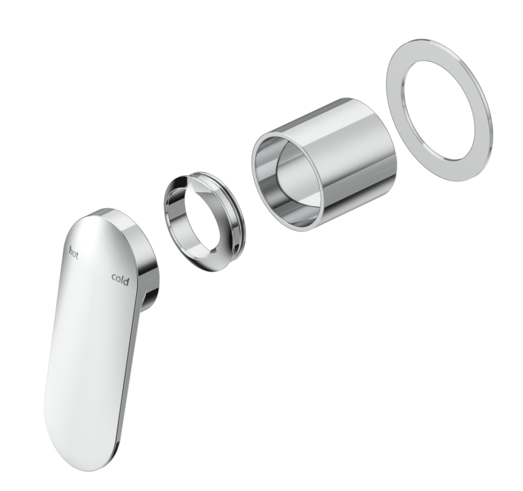 Lantra Shower Mixer - Round Plate - TRIM KIT ONLY