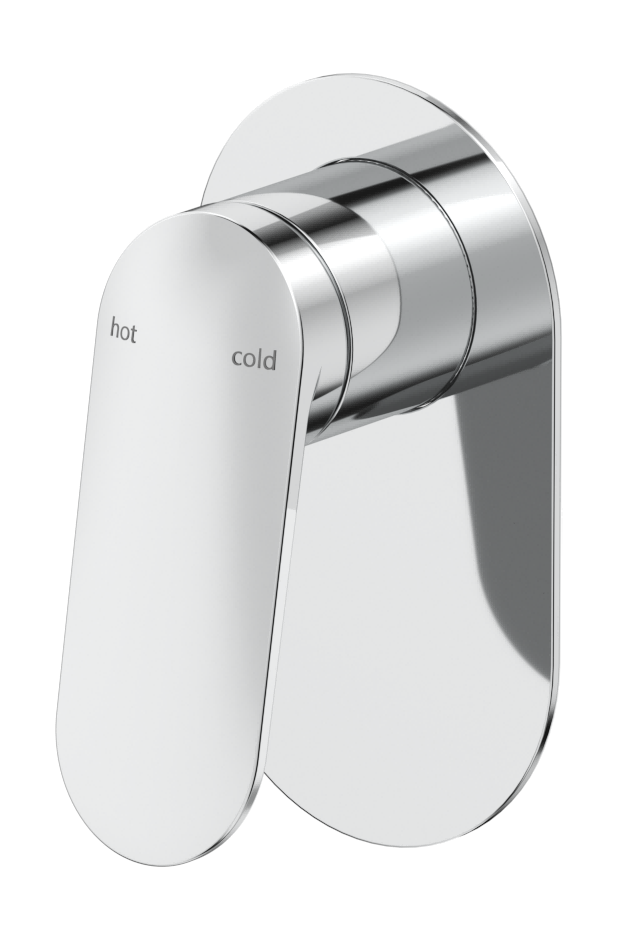 Lantra Shower Mixer - Oval Plate - TRIM KIT ONLY