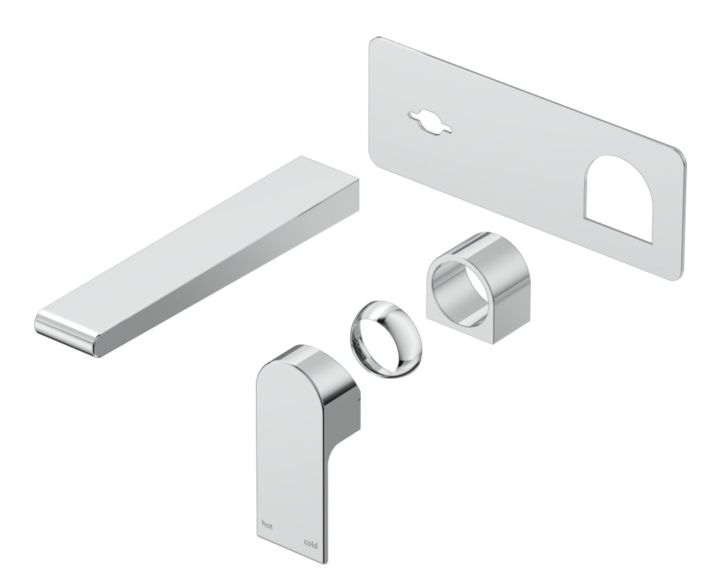 Beki Wall-Spout Combo - 1P - TRIM KIT ONLY