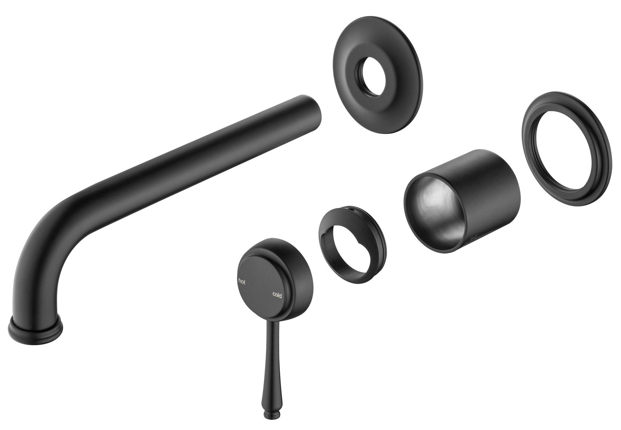 Mica Heritage Wall-Spout Combo - TRIM KIT ONLY