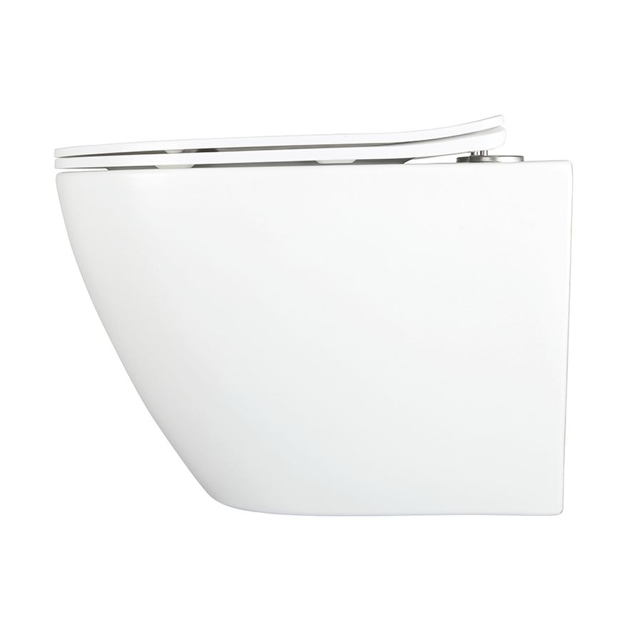 Icarus Matte White Wall-hung Toilet Pan