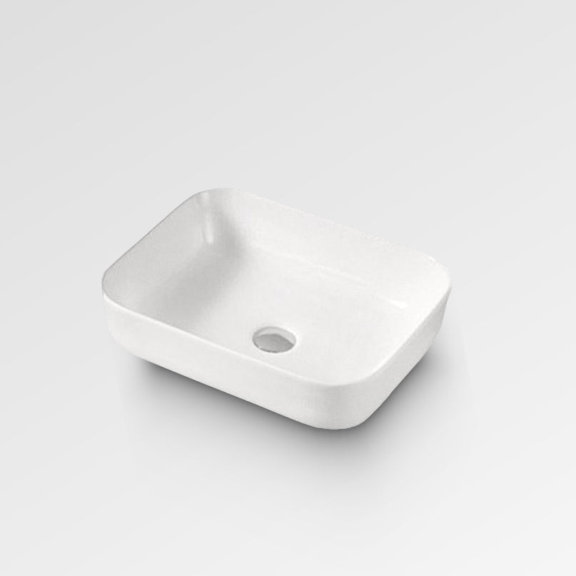 NIRVANA Rectangular Above Counter Basin 485mm