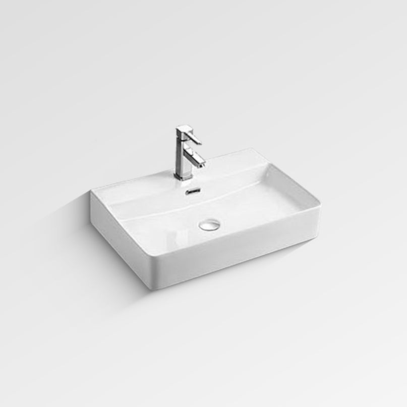MARLO Rectangular Above Counter/Wall Hung Basin 600mm