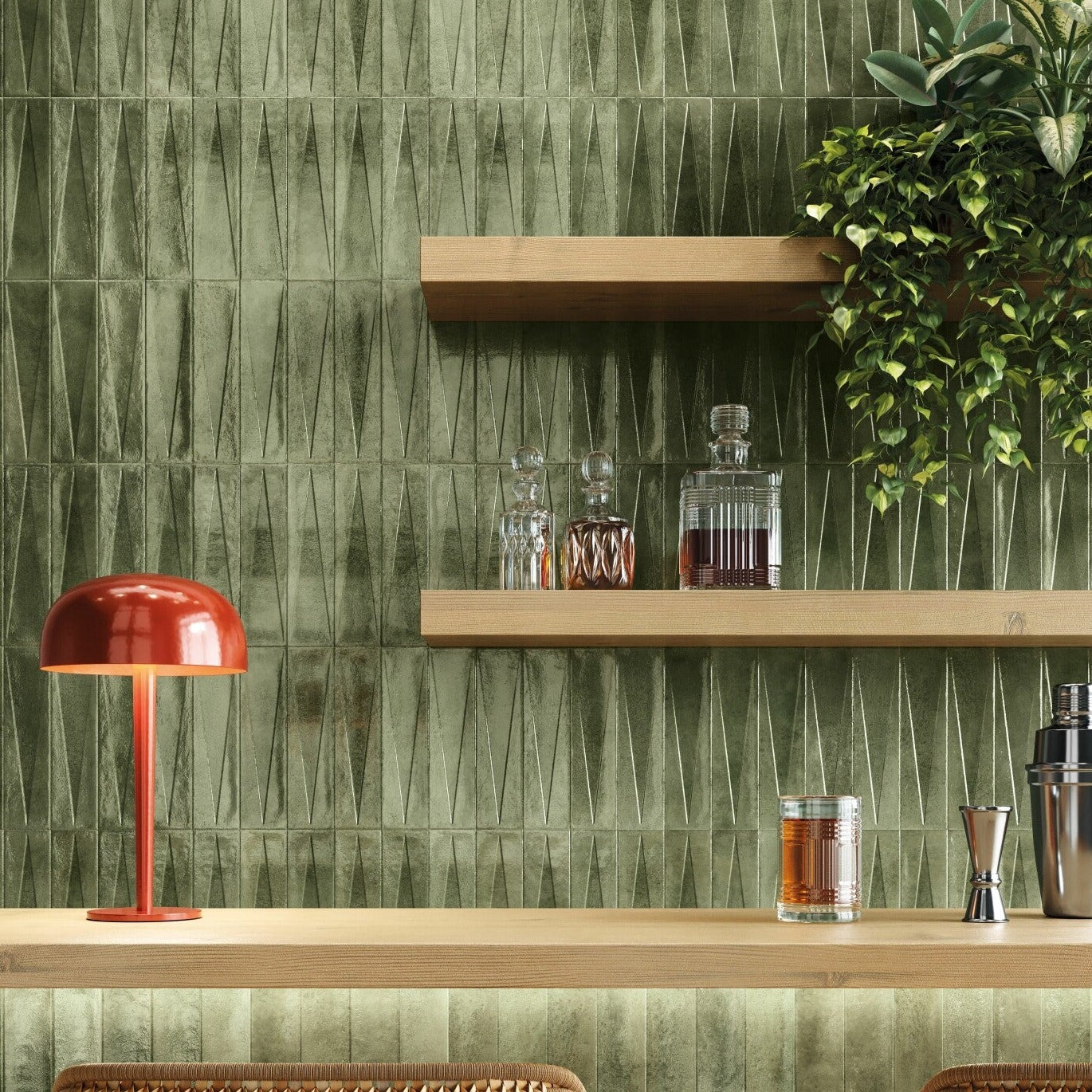 Bari Green Decor