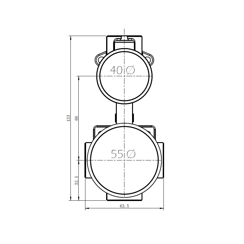 ELEMENT Progressive Shower Diverter Mixer Brushed Gold