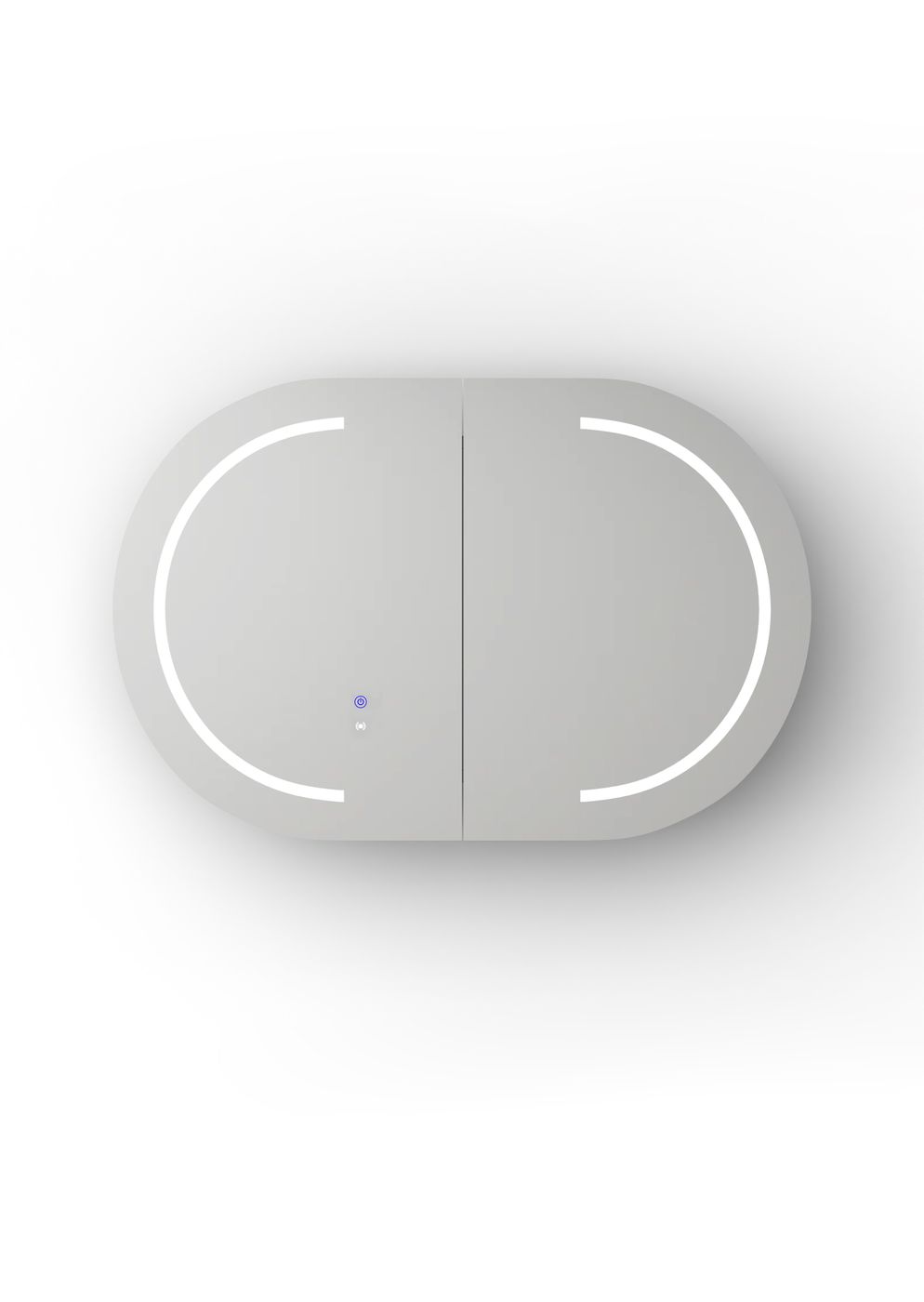 LED BONDI 900x600 Shaving Cabinet Matte White