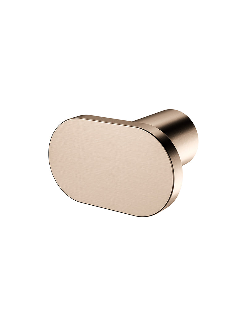 Öppen T-Pull Cabinet Handle (Brushed) - PVD Champagne