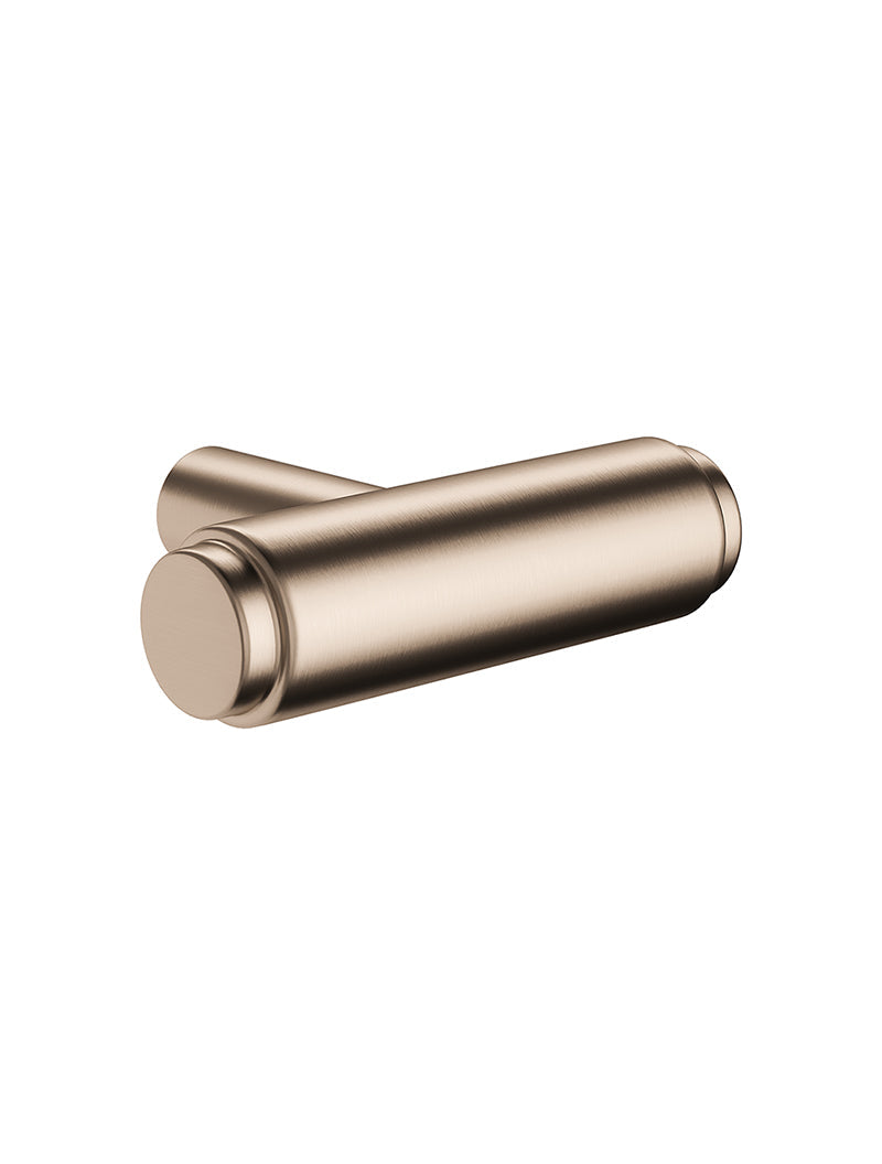 Öppen T-Pull Cabinet Handle (Brushed) - PVD Champagne