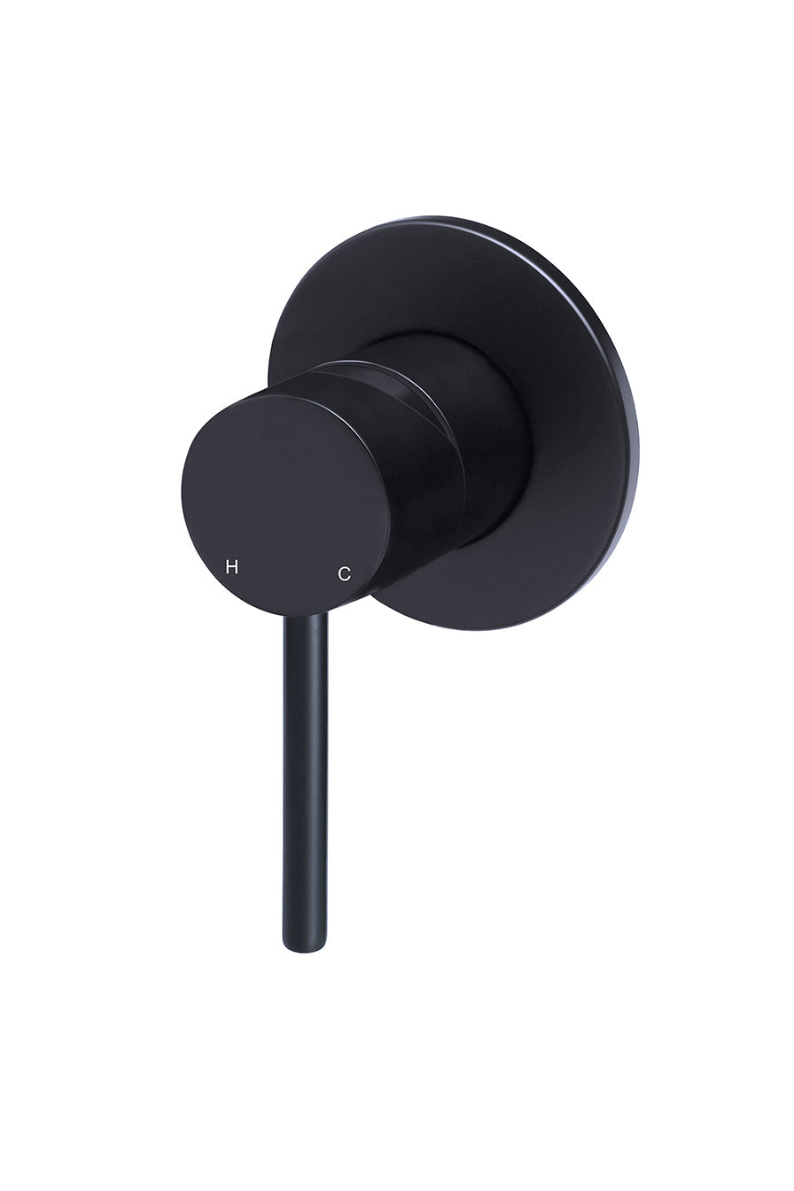 Round Wall Mixer Trim Kit (In-wall Body Not Included) - Matte Black