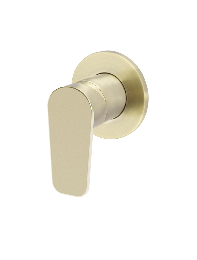 Round Wall Mixer Paddle Handle Trim Kit (In-wall Body Not Included) - PVD Tiger Bronze