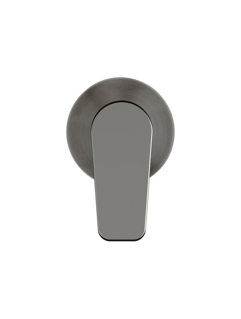 Round Wall Mixer Paddle Handle Trim Kit (In-wall Body Not Included) - Shadow Gunmetal