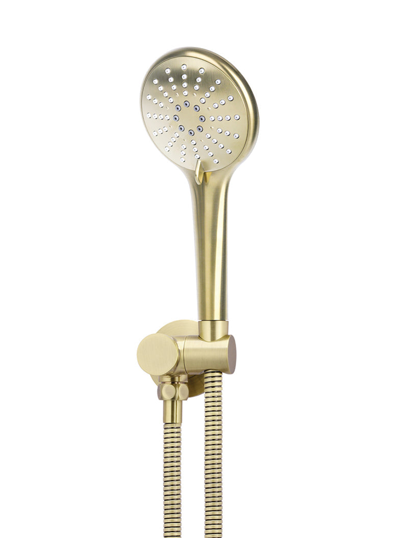 Round Hand Shower on Swivel Bracket - PVD Tiger Bronze