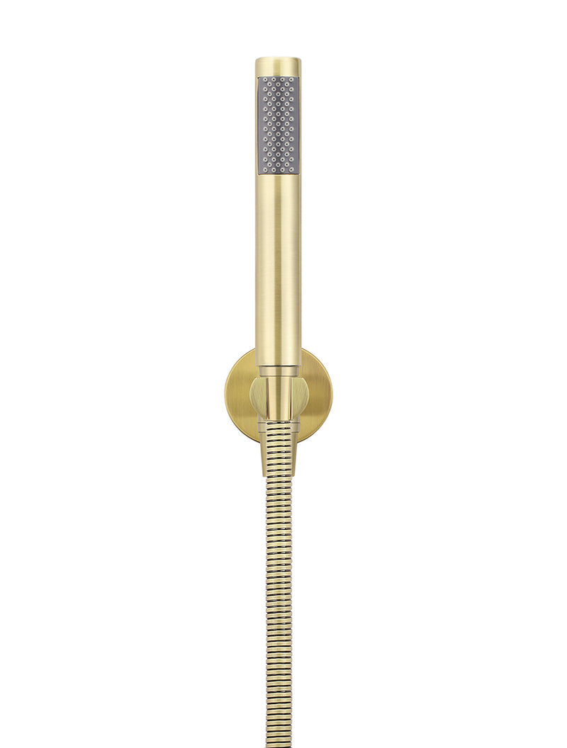 Round Hand Shower on Fixed Bracket - PVD Tiger Bronze