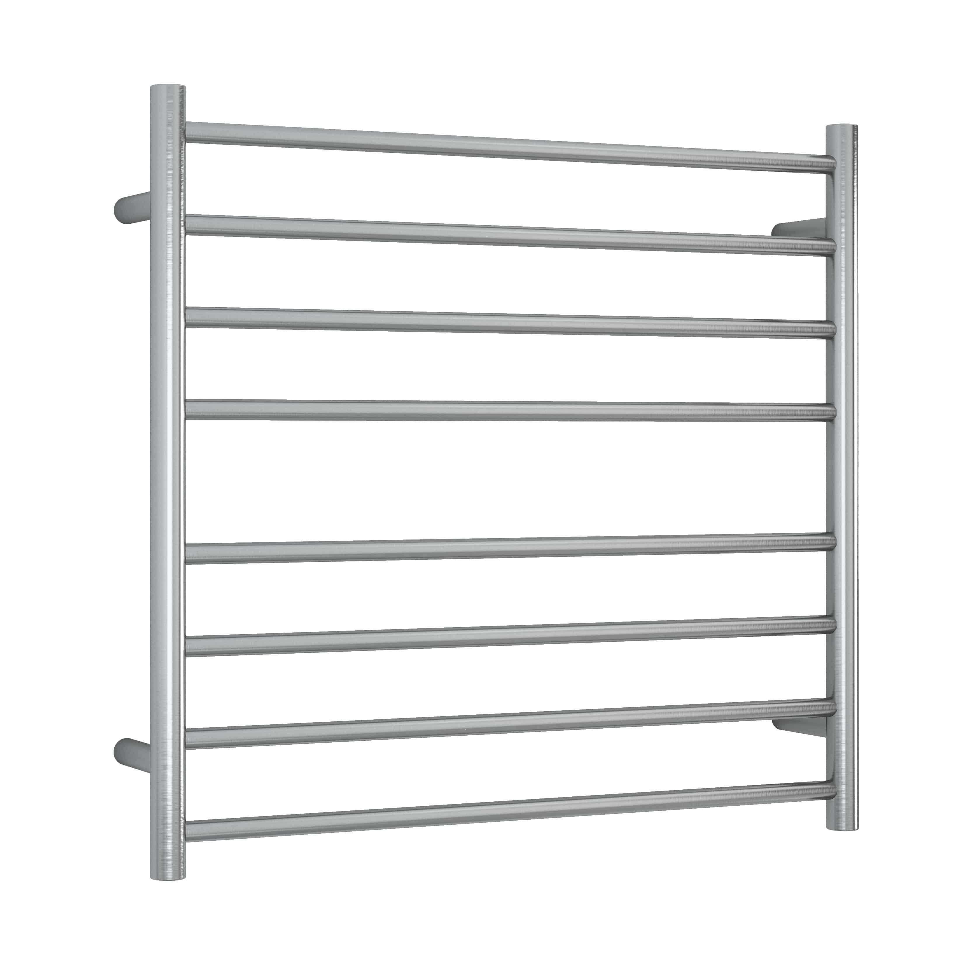 Thermorail Straight/Round 750X700X122Mm 104Watts 8 Bars - Brushed