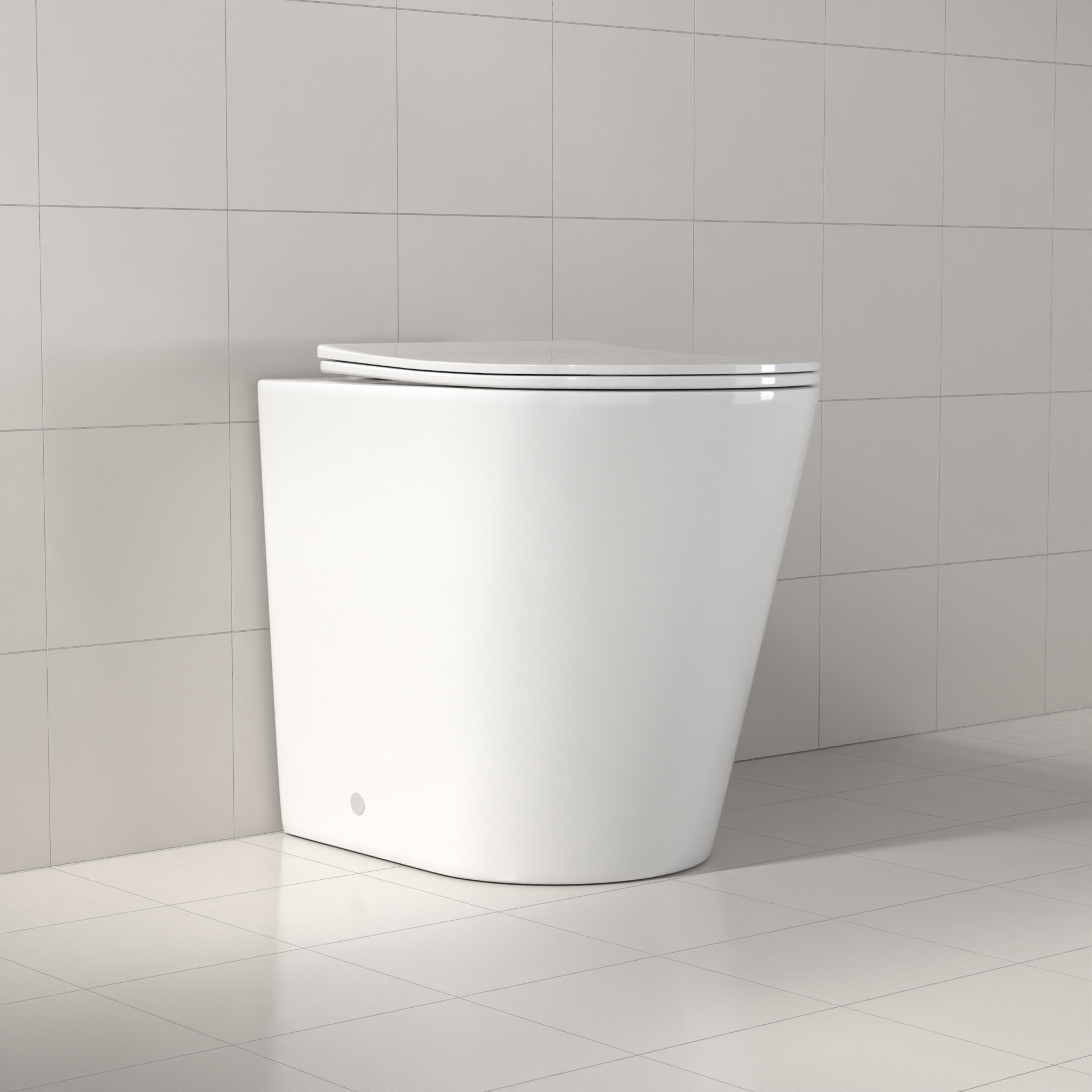 Azaria Gloss White Toilet Pan