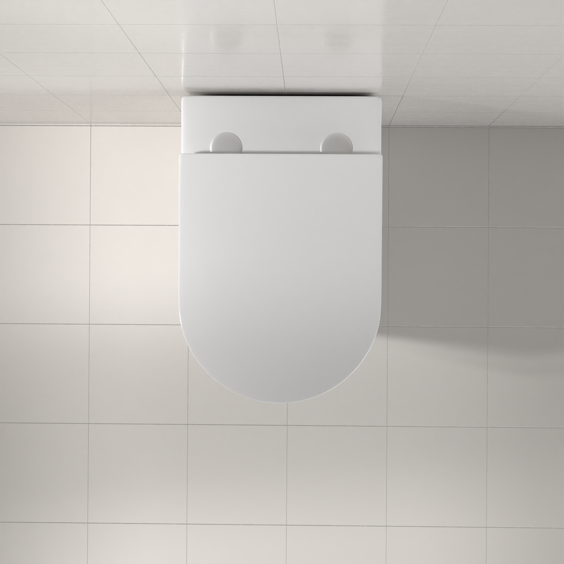 Azaria Matte White Toilet Pan