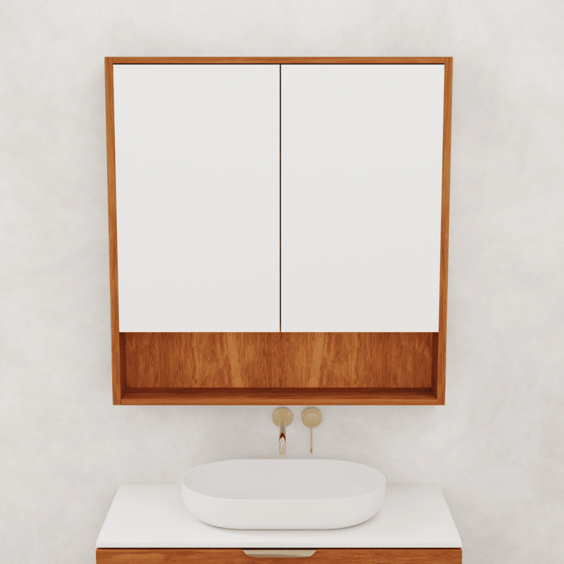 Carini Shaving Cabinet Tasmanian Blackwood - 900