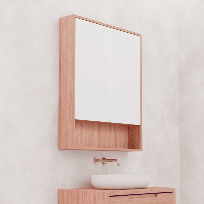 Carini Shaving Cabinet Victorian Ash - 750