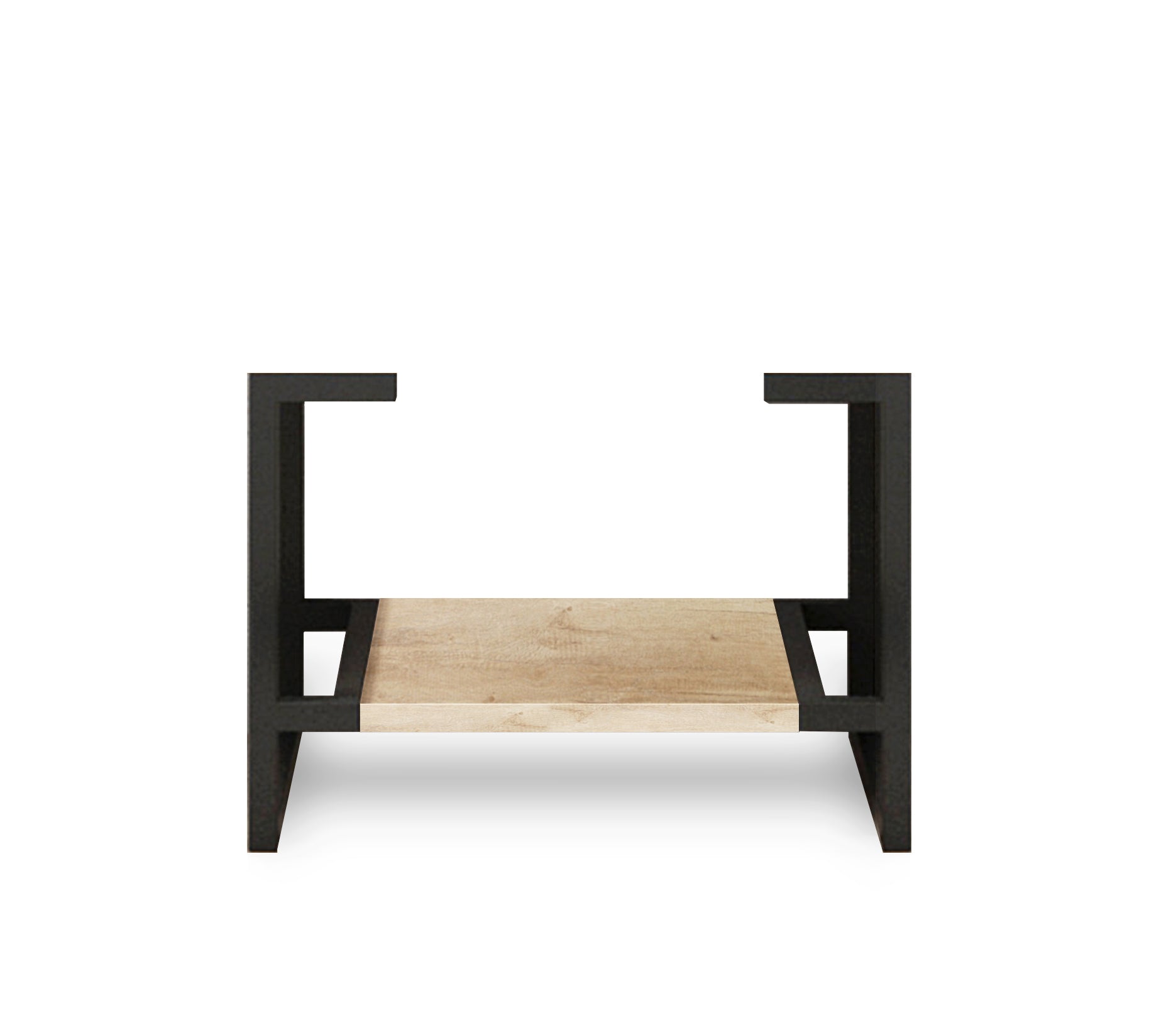 397X452x25 Natural Oak Panel for leg