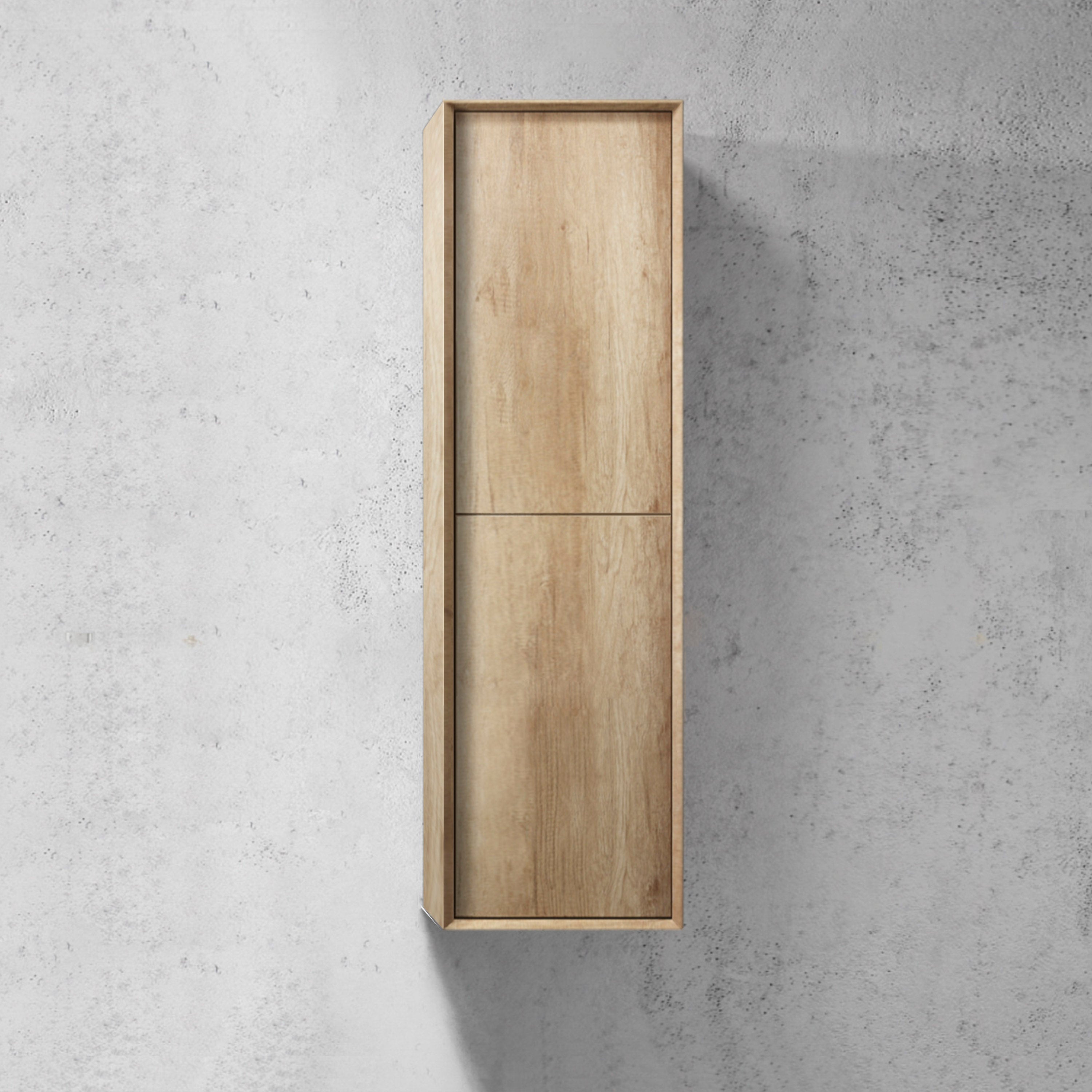 Byron Tall Boy 350x300x1200mm Natural Oak