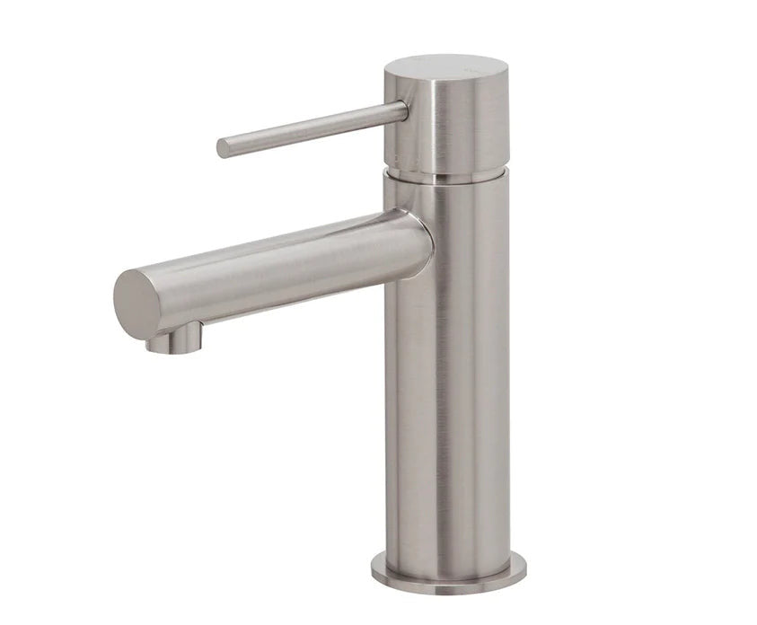 Jess Pin Handle Basin Mixer Brushed Nickel