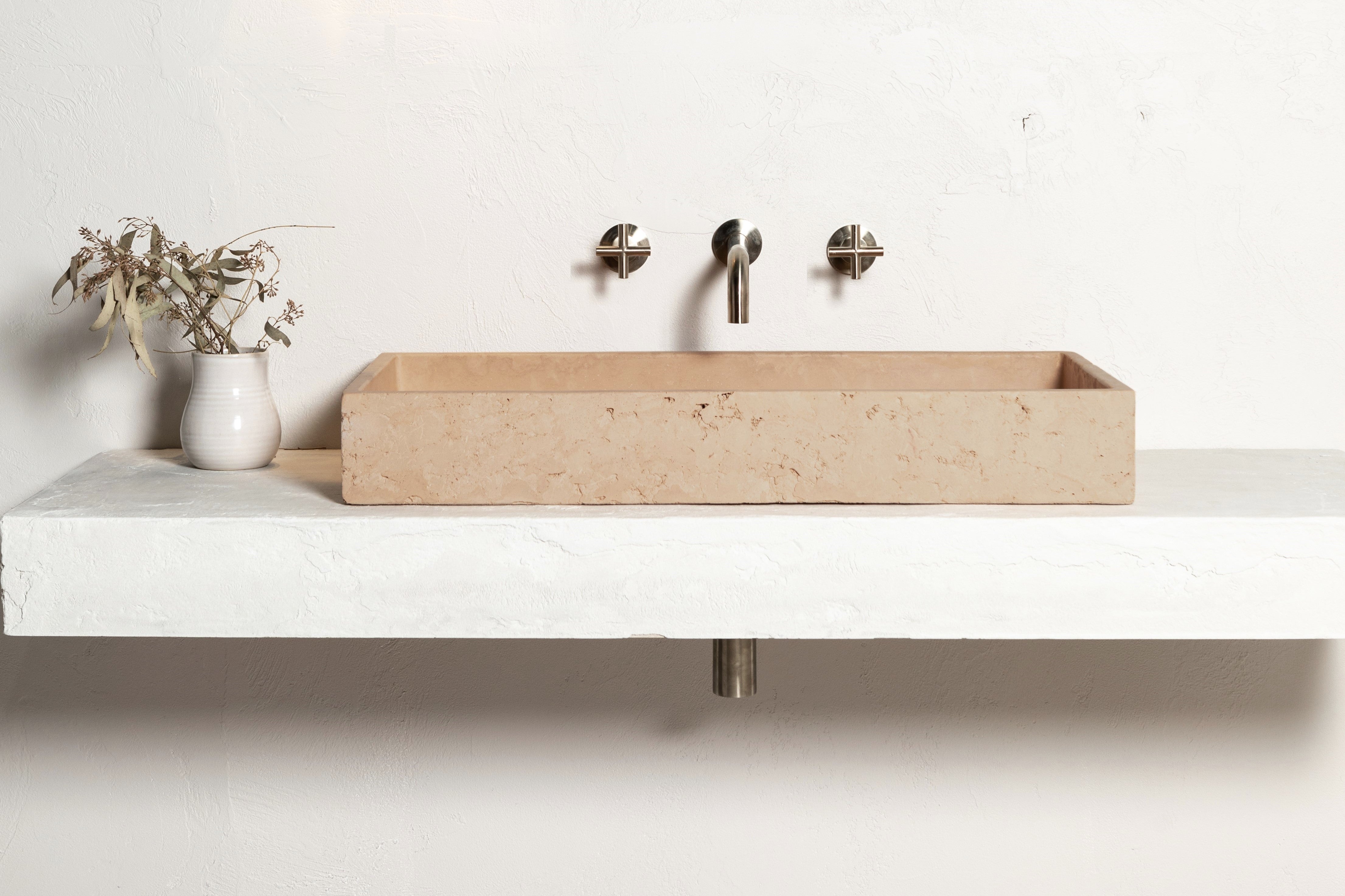 Round Bottle Trap for 32mm basin waste and 40mm outlet - PVD Brushed Nickel