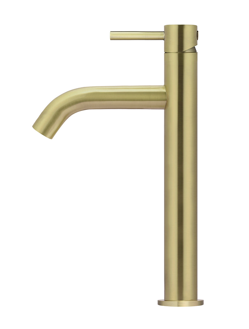 Meir Tiger Bronze Piccola Tall Basin Mixer Tap