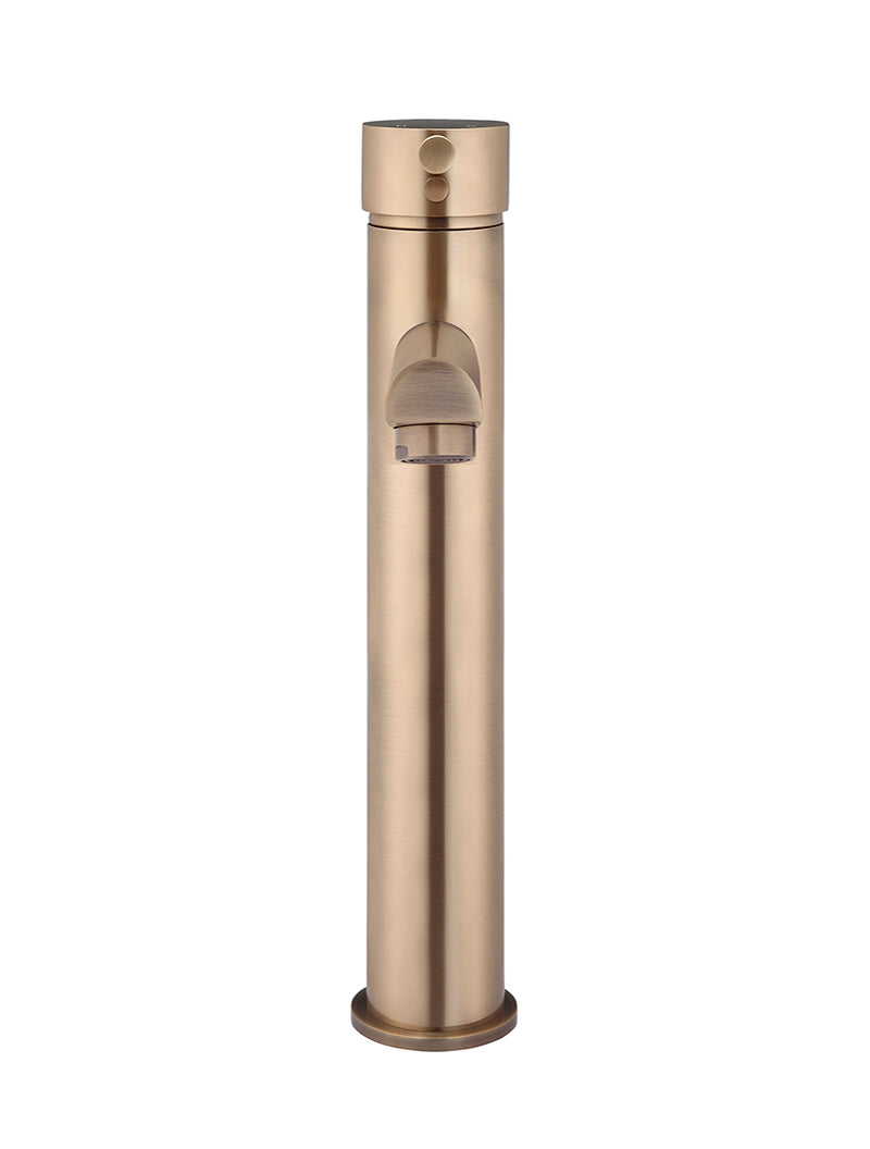 Meir Champagne Round Tall Basin Mixer