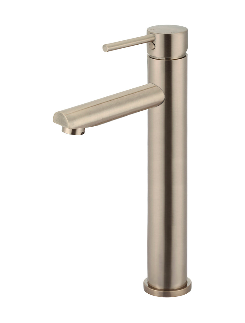 Meir Champagne Round Tall Basin Mixer