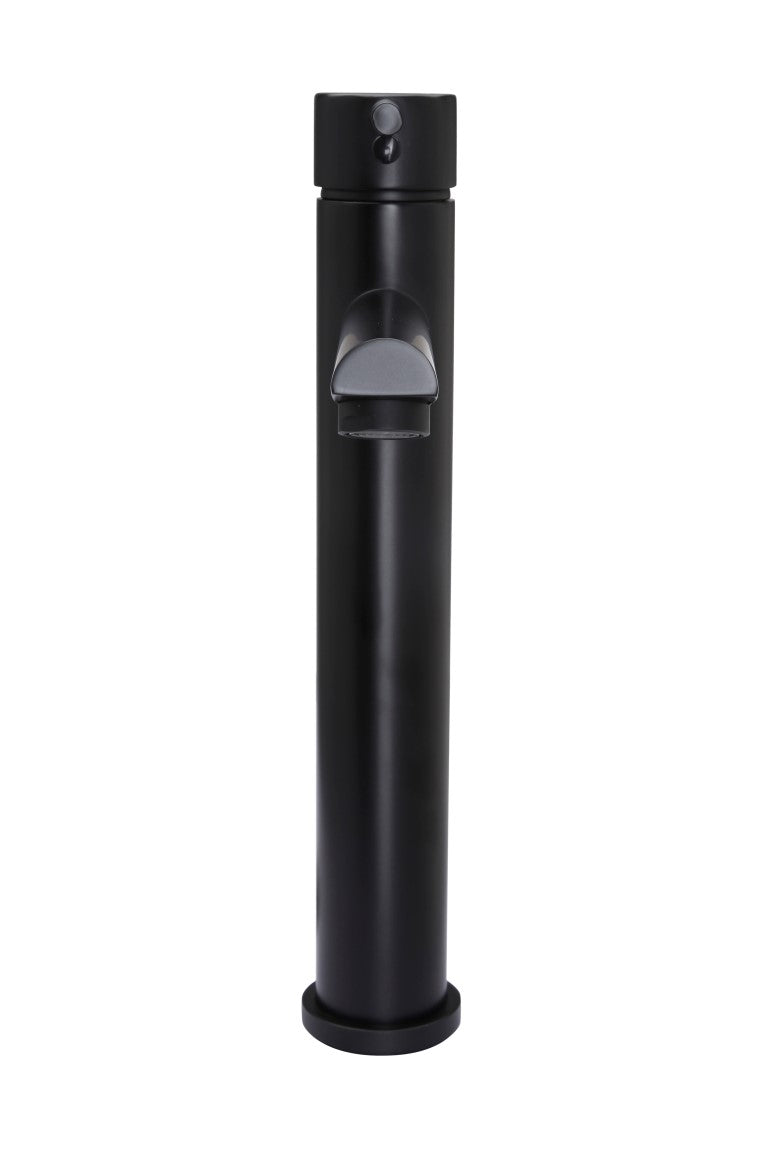 Meir Matte Black Round Tall Basin Mixer