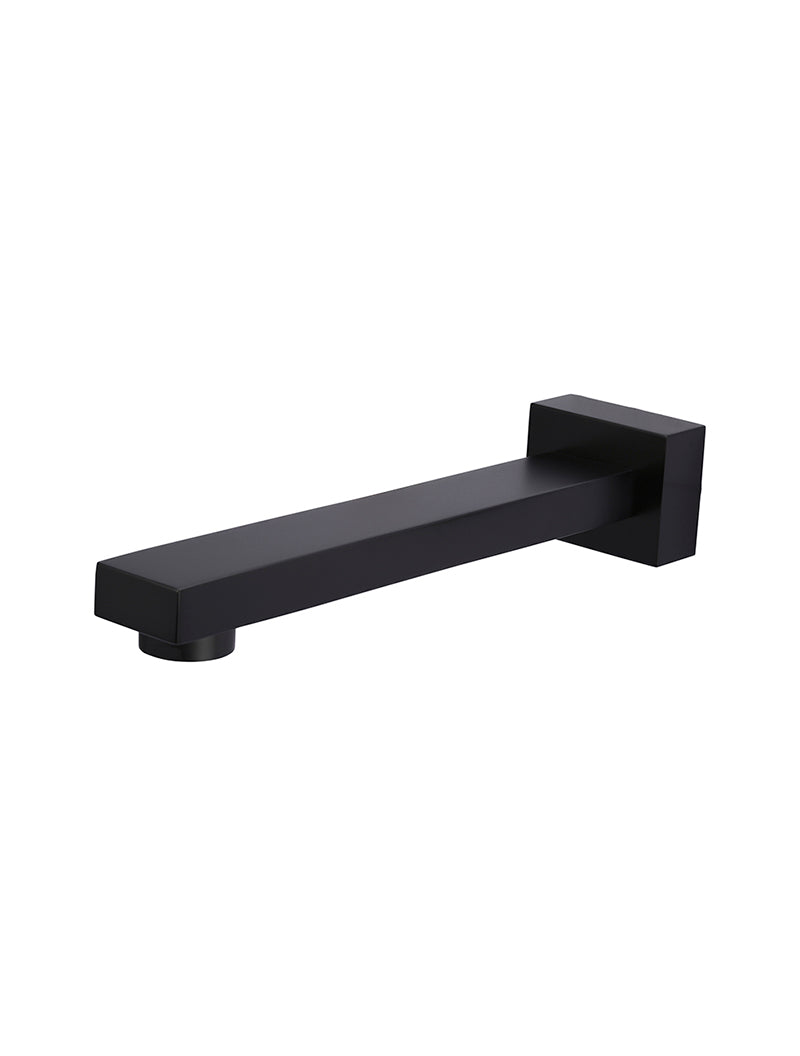 Meir Matte Black Square Wall Spout