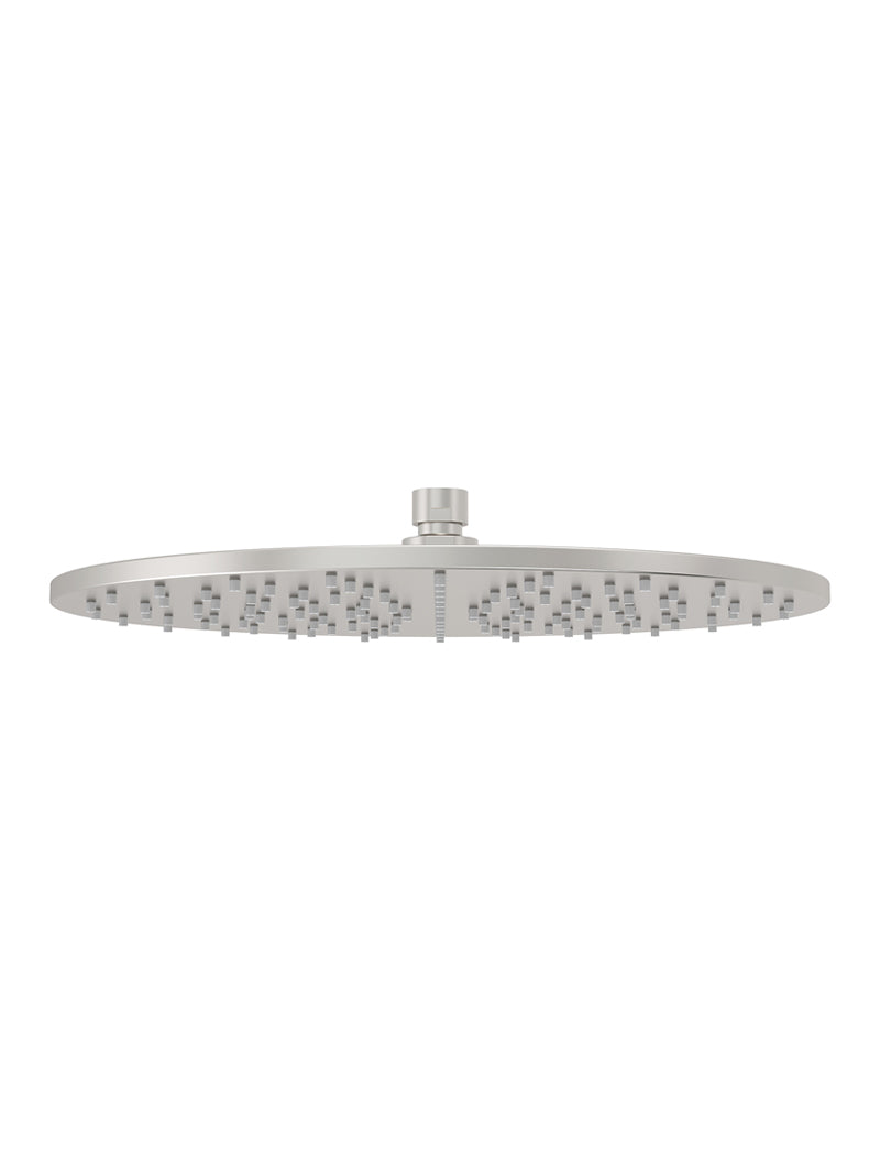 Round Shower Rose 300mm - PVD Brushed Nickel