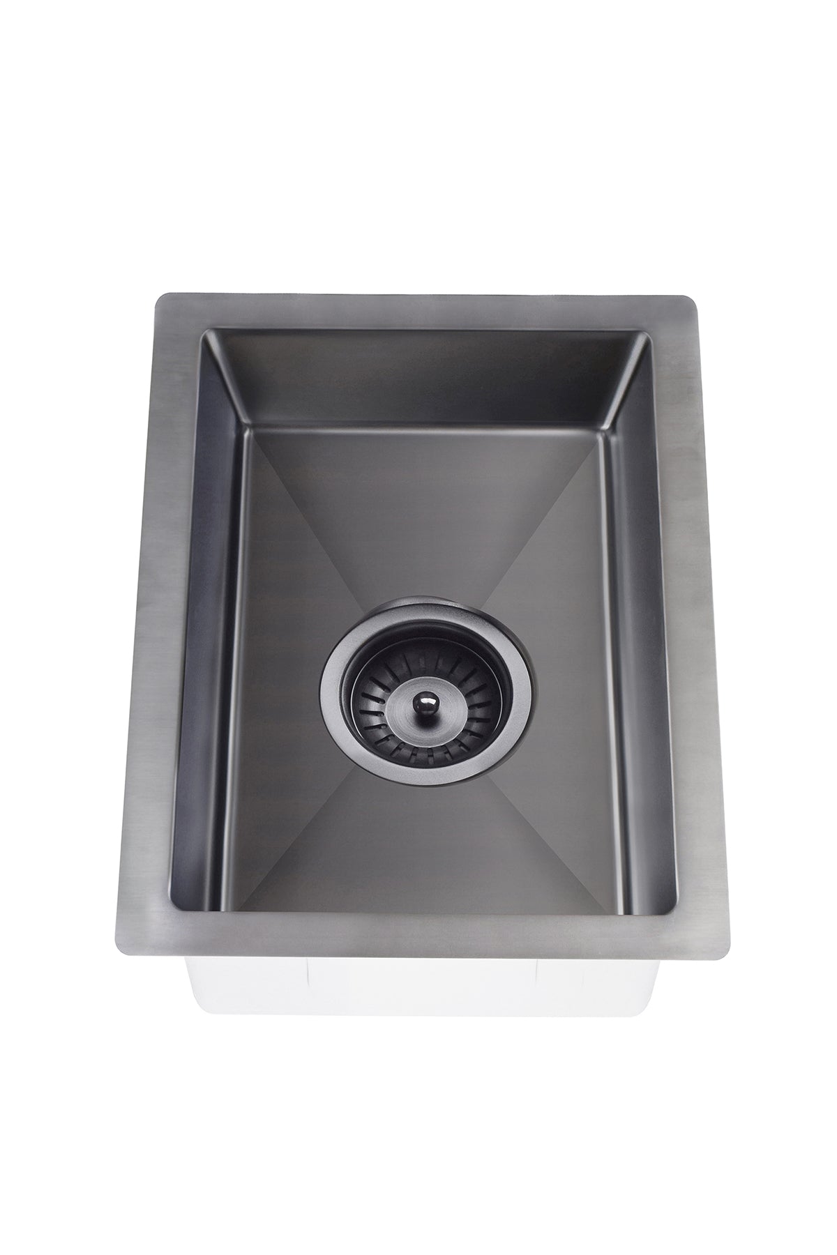 Lavello Bar Sink - Single Bowl 382 x 272 - Gunmetal Black