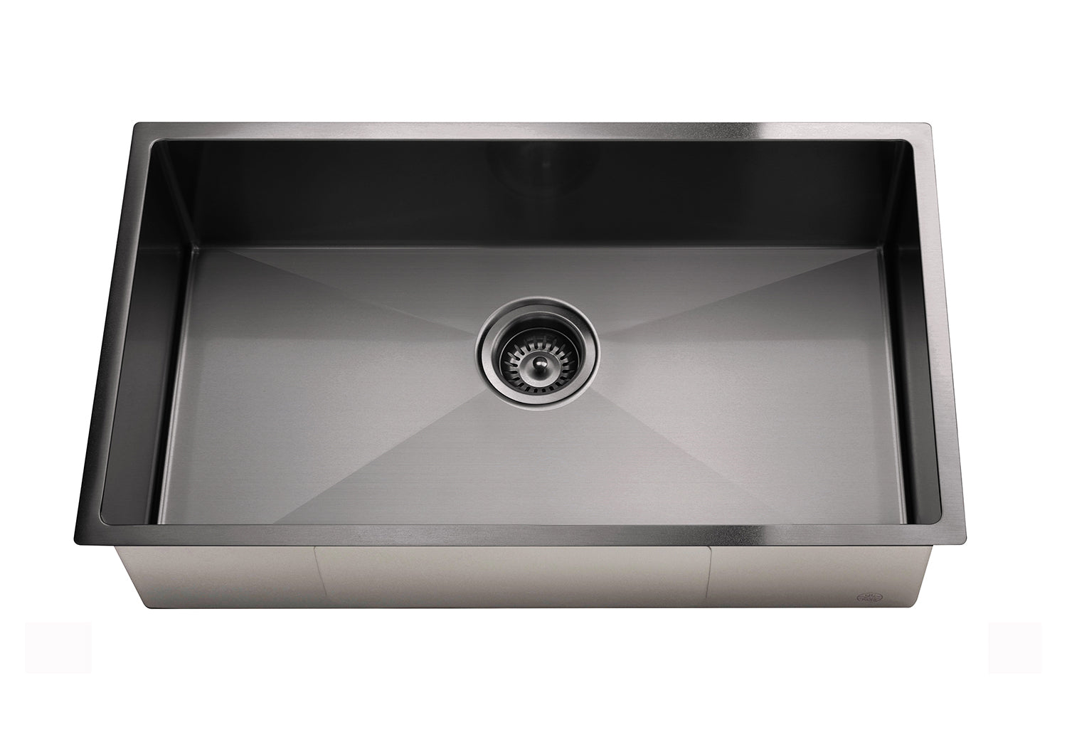 Lavello Kitchen Sink - Single Bowl 760 x 440 - Gunmetal Black