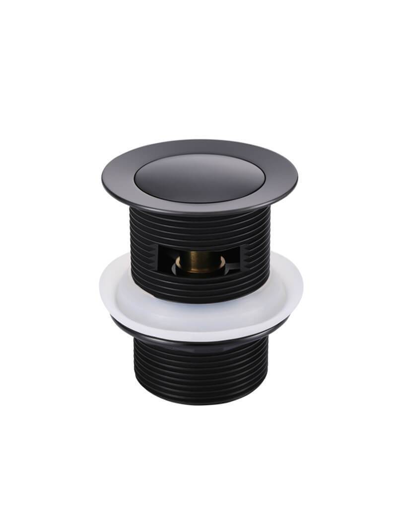 Meir 40mm Bath Pop-Up Waste with Overflow - Matte Black