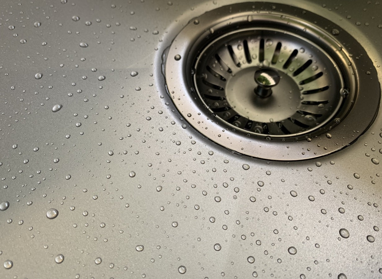 Lavello Sink Strainer and Waste Plug Basket with Stopper - PVD Brushed Nickel
