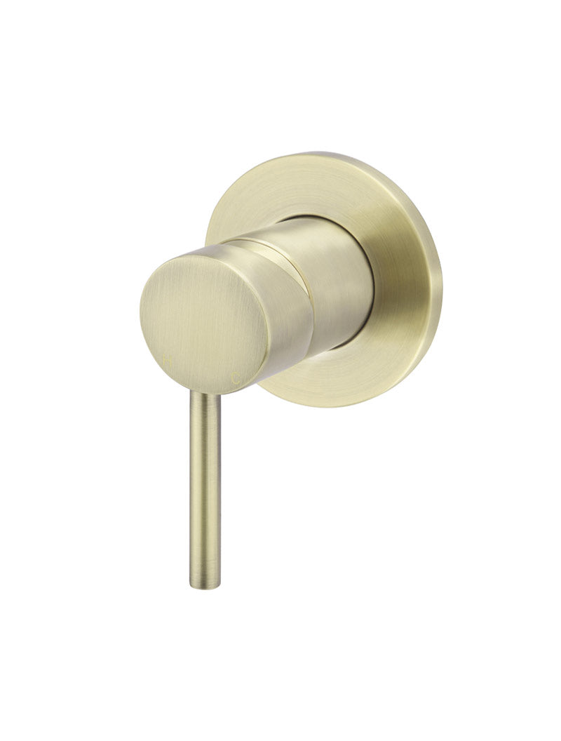 Meir Tiger Bronze Round Wall Mixer