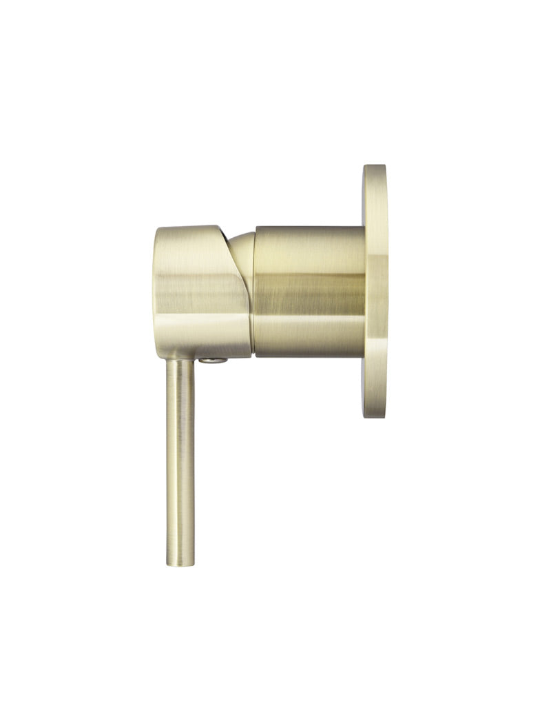 Meir Tiger Bronze Round Wall Mixer