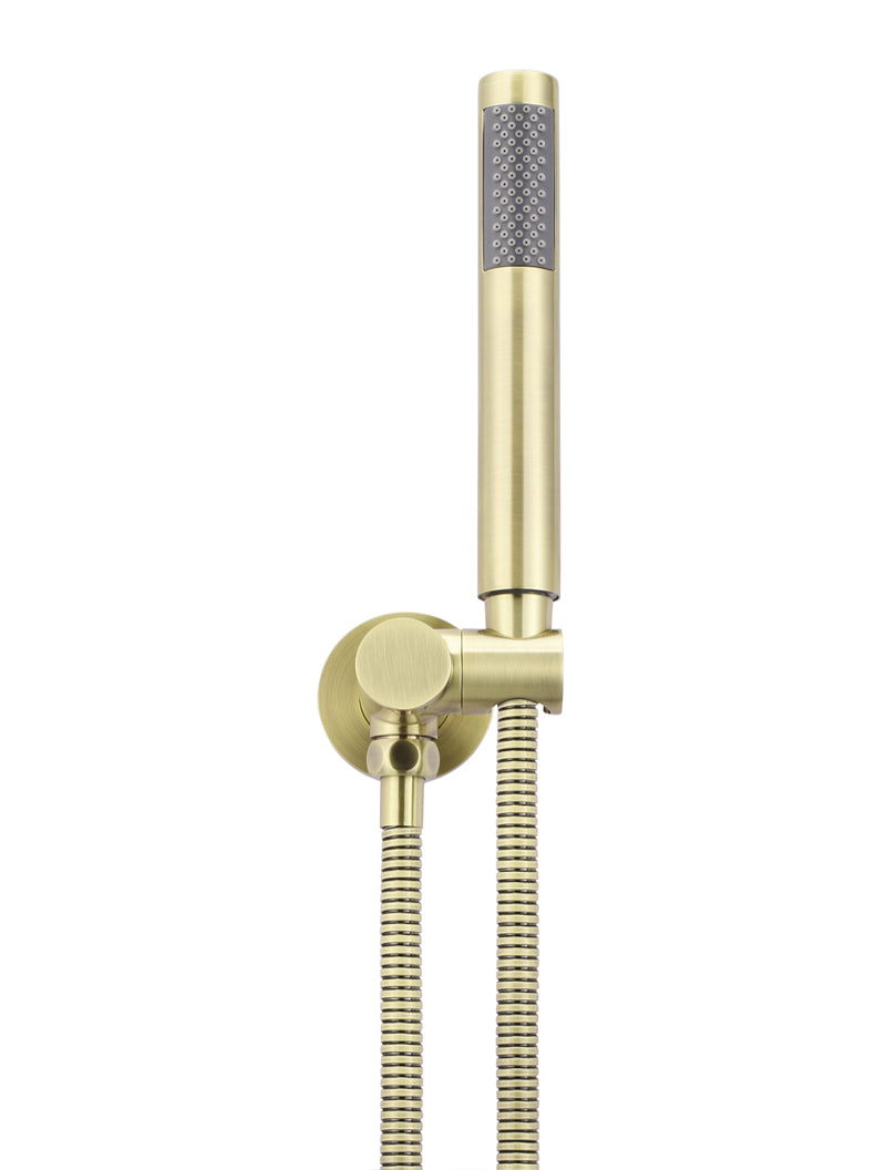 Meir Tiger Bronze Round Hand Shower on Bracket