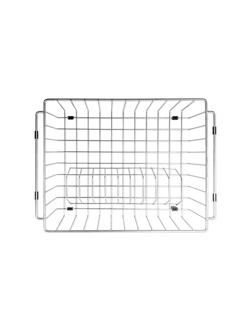 Lavello Dish Rack - Brushed Nickel
