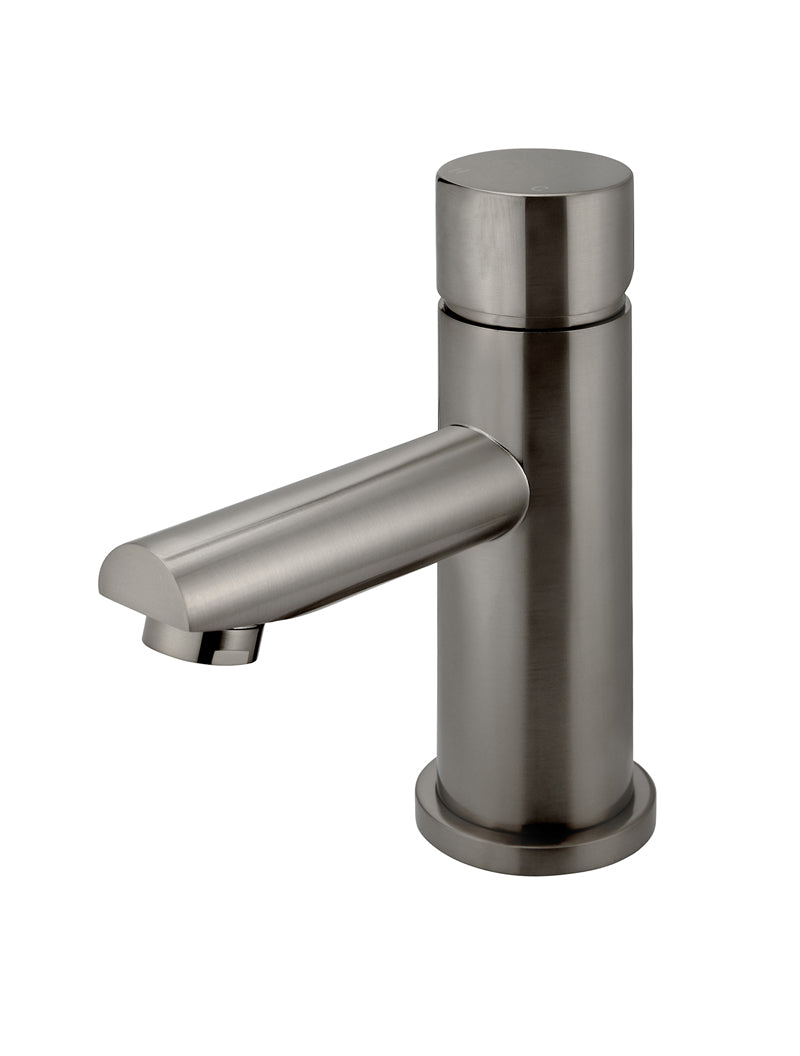 Round Pinless Basin Mixer - Shadow
