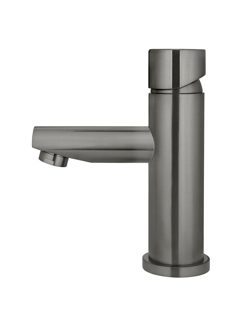 Round Pinless Basin Mixer - Shadow