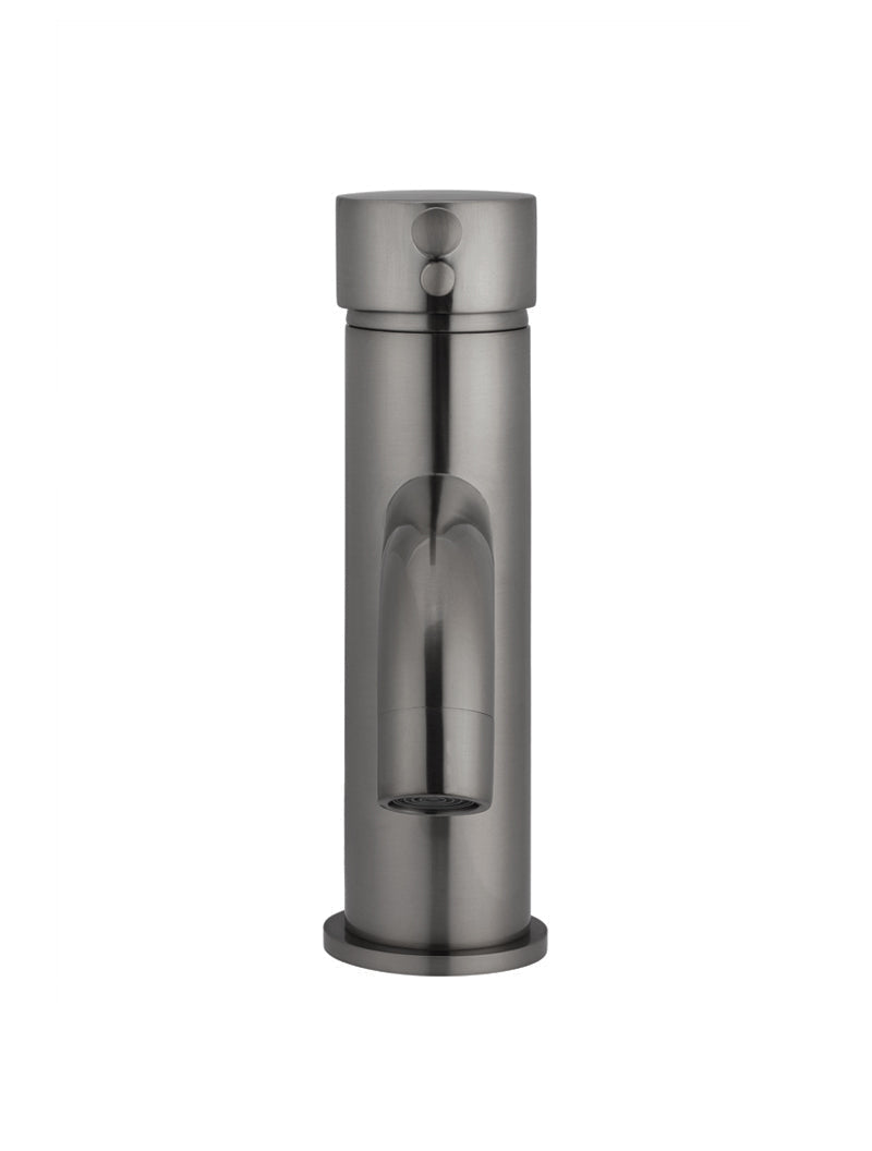 Round Basin Mixer Curved - Shadow