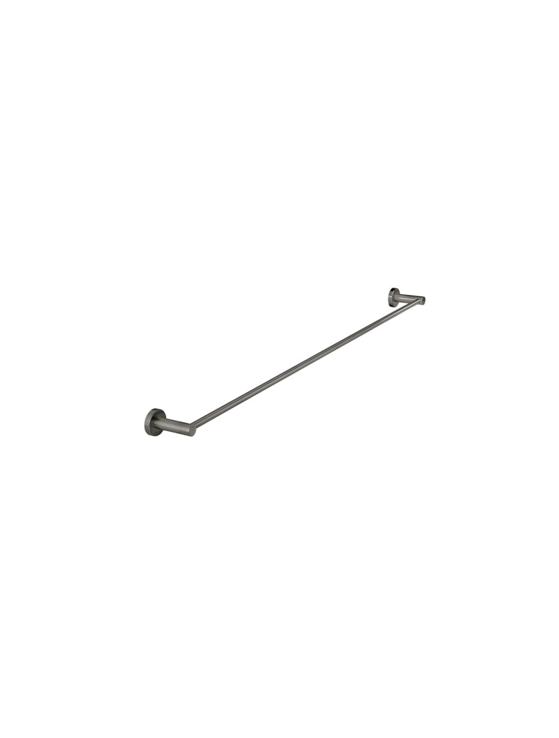 Round Single Towel Rail 600mm - Shadow