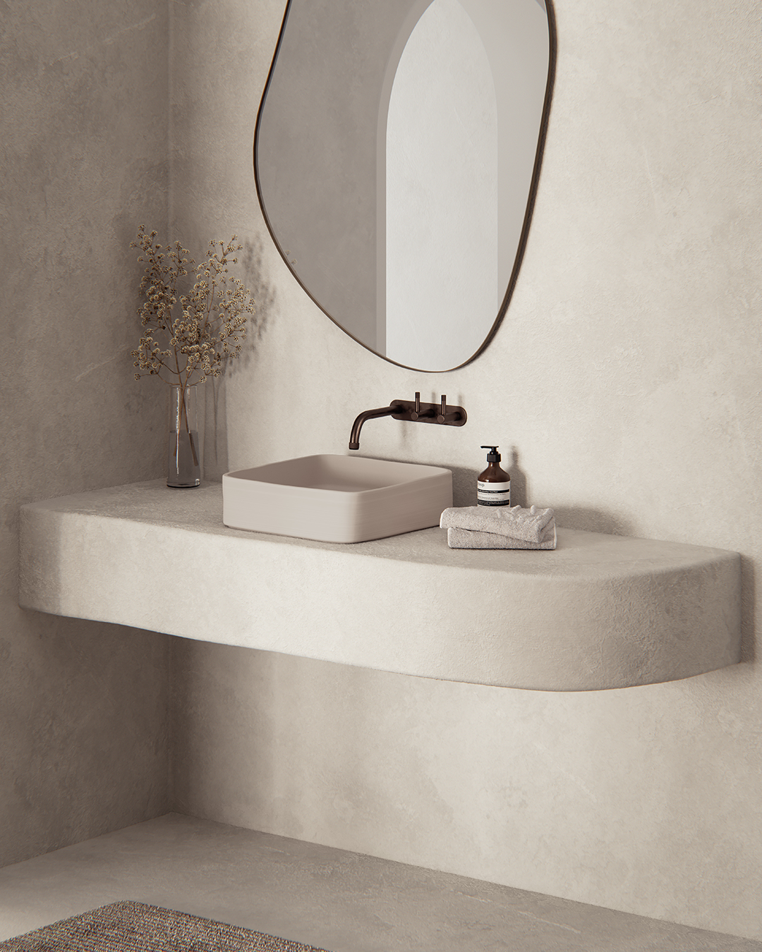 Cast basin - Morning Mist